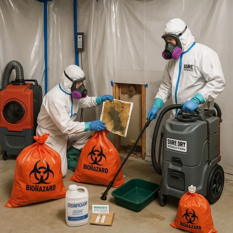 Contaminated Water Handling Protocols process in Tarboro, NC